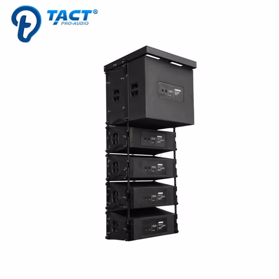 Tq206 Doppelter 6-Zoll-Leistungsstarker Passiv-Line-Array-Audiolautsprecher für Konzertkirchen