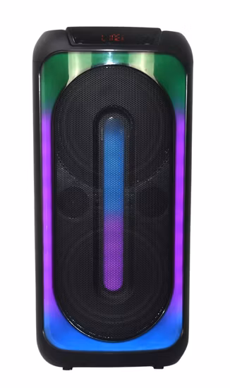 Soundsystem für Party, Party-Lautsprecher, Heimkinosystem, DJ, tragbarer kabelloser PA-Lautsprecher, zwei 8-Zoll-Trolley-Bluetooth-Lautsprecher