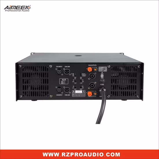 Neuestes Modell eines Outdoor-Laborverstärkers für DJ-Audiogeräte mit 4-Lüfter-Verstärker