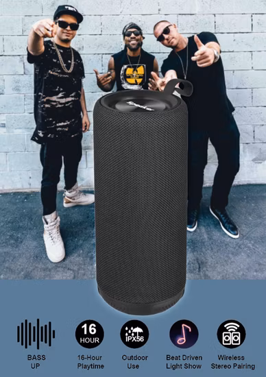 Kabelloser, wasserdichter, hochwertiger, kleiner, tragbarer, wasserdichter Bluetooth-Bluetooth-Lautsprecher für unterwegs
