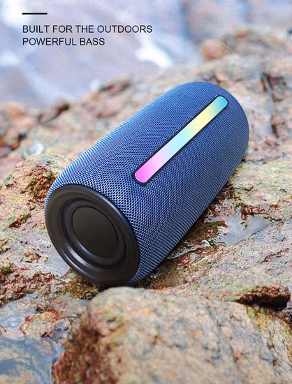 Neuer 2023 Temeisheng Mini-RGB-Lampenlautsprecher mit superattraktivem Feuerlicht-Hand-tragbarem Bluetooth-Wireless-Lautsprecher